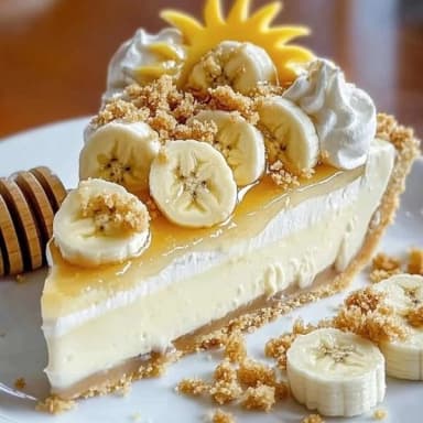 Tarta de banana y dulce de leche